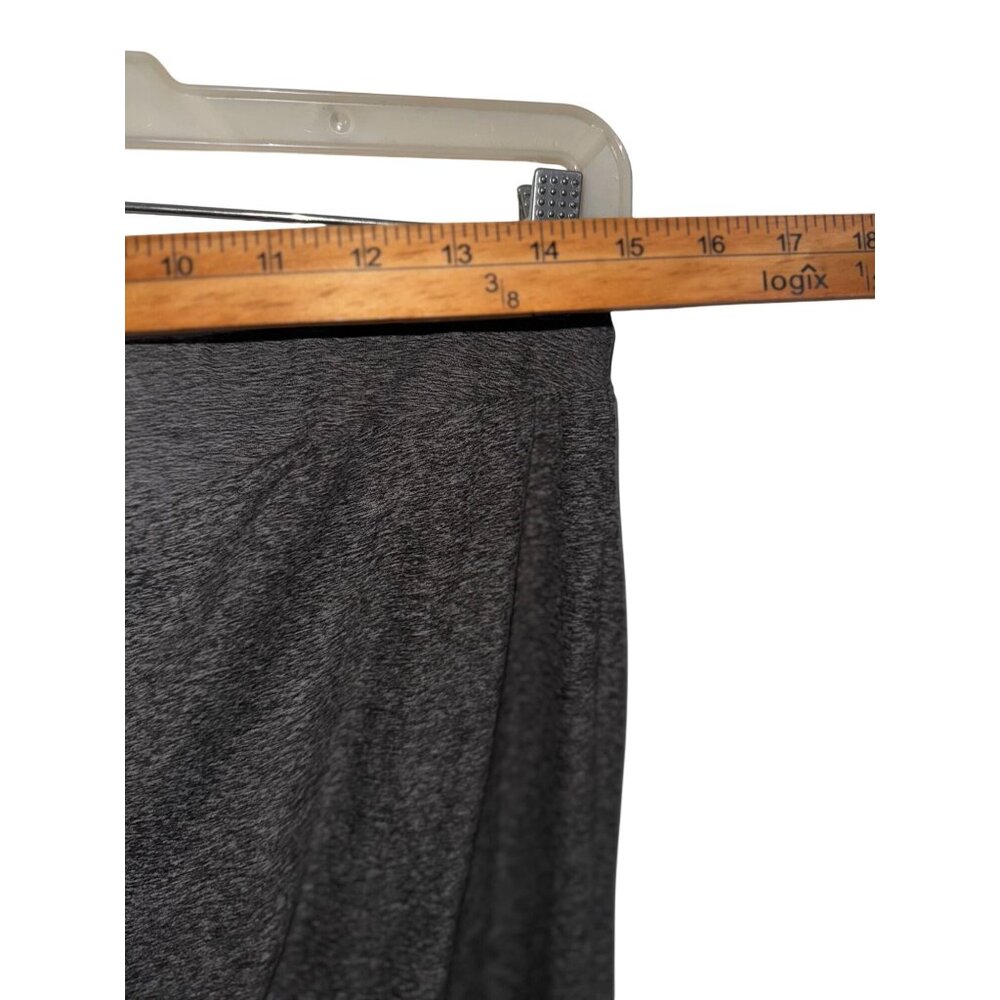 Terra & Sky Womens Heather Gray Leggings Size 14W - Picture 8 of 8